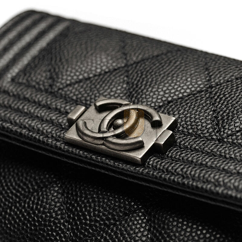 CHANEL BOY CHANEL FLAP CARD HOLDER A80603 (11*8.5*3cm)